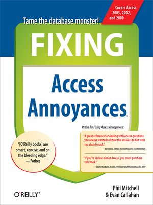 cover image of Fixing Access Annoyances